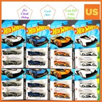 Xe Mô Hình Hotwheels McLaren Solus GT Zamac, Trắng, Cam, Xanh