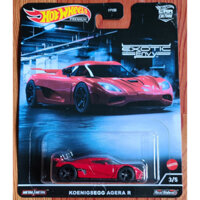 Xe mô hình HotWheels Premium Koenigsegg Agera R đỏ