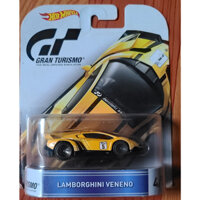 Xe mô hình HotWheels Retro Lamborghini Lamborghini Veneno Vàng