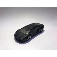 Xe mô hình Hotwheels Lamboghini Aventador LP 700-4 2011 Matte Black (No Box)