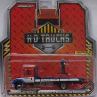Xe mô hình INTERNATIONAL Durastar BFGoodrich Flatbed & Repair Man GREENLIGHT tỉ lệ 1:64