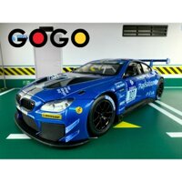 Xe mô hình kim loại BMW M6 GT3 1:24 có sáng đèn