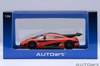 XE MÔ HÌNH KOENIGSEGG ONE : 1 LAVA ORANGE/CARBON FIBER,TỶ LỆ 1/64 AUTOART
