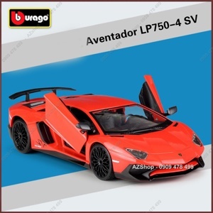 Xe mô hình Lamborghini Aventador LP750-4 SV 1:24 Bburago