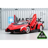 Xe mô hình Lamborghini Veneno 1:24 Đỏ