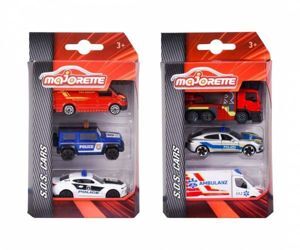 Xe mô hình Majorette S.O.S. 3 Pieces Set 212057261