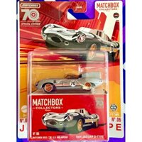 xe mô hình matchbox collectors: 1954 jaguar D-type