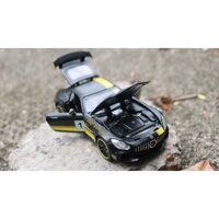 Xe Mô Hình Mercedes Benz Amg Gtr Transformers 1:32 Diecast Miniauto