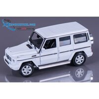 Xe Mô Hình Mercedes-Benz G55 1:24 Welly (Trắng)