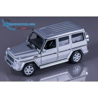 Xe Mô Hình Mercedes-Benz G55 1:24 Welly (Bạc)