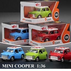 Xe mô hình Mini Cooper 1:36