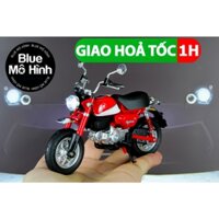 Xe mô hình mô tô Honda Monkey 125 1:12 Sáng đèn