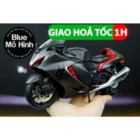 Xe mô hình mô tô Suzuki Hayabusa 1:9 sáng đèn