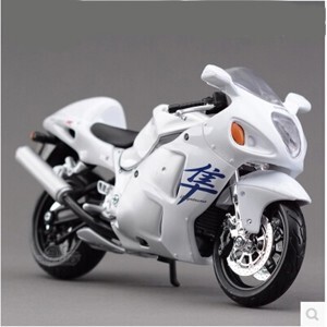 Mô hình Xe mô tô Suzuki GSX 1300R Hayabusa Maisto 31101 tỉ lệ 1:12