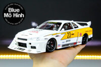 Xe mô hình Nissan Skyline GTR R34 JDM 1:24 Widebody