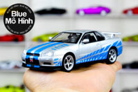 Xe mô hình Nissan Skyline GTR R34 JDM 1:32