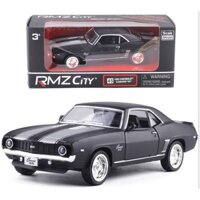 Xe mô hình ô tô Chevrolet Camaro SS 1969 tỉ lệ 1:36 bằng sắt chạy cót mở 2 cửa xe