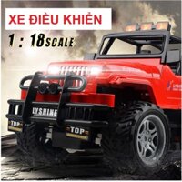 Xe mô hình ô tô điều khiển từ xa 1:18 sử dụng pin sạc 3.6v 700mah đồ chơi trẻ em