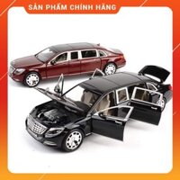 Xe mô hình Ô TÔ MÔ HÌNH SẮT TRƯNG BÀY MERCEDES-BENZ MAYBACH S600 1:24 XLG (Đen) MOHINHXE.NET SHOP YÊU THÍCH