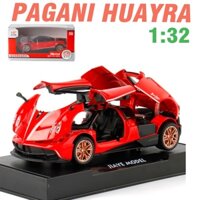 Xe mô hình ô tô Pagani Huayra tỉ lệ 1:32 xe đồ chơi trẻ em bằng kim loại có âm thanh và đèn