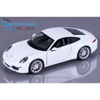 XE MÔ HÌNH PORSCHE 911 CARRERA S 1:24 WELLY (TRẮNG)