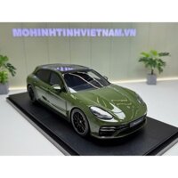XE MÔ HÌNH PORSCHE PANAMERA TURBO S SPORT TURISMO GREEN,TỶ LỆ 1/18 GTSPIRIT