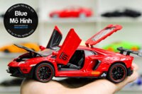 Xe mô hình siêu xe Lamborghini Aventador SVJ 1:32