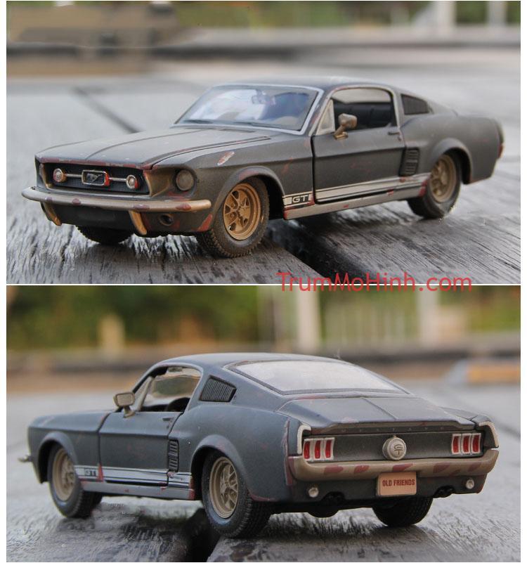 Mô hình xe 1967 Ford Mustang GT Maisto 31094 tỉ lệ 1:24