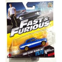 Xe mô hình tỉ lệ 1:55 Mattel Fast & Furious 1970 Ford Escort RS1600 MK1
