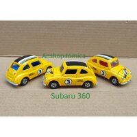 Xe mô hình tĩnh - Tomica Factory Toyota Subaru 360 mở được cốp trước