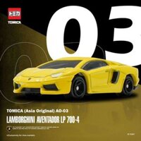 Xe mô hình Tomica Asia Original AO-03 Lamborghini Aventador LP 700-4 Fullbox Chính Hãng Takara Tomy - Victoys