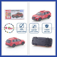 Xe mô hình Tomica Box Cứu hoả Subaru Forester Fire Command Vehicle. No.99. Tỷ lệ 1:65.