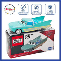 Xe mô hình Tomica Box Disney Pixar McQueen Cars-Flo C-27. MS: 331.