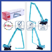 Xe mô hình Tomica Box Tải dài Kobelco Construction Machinery Building Demolition Machine SK3500D. No.130. Tỷ lệ 1:228.