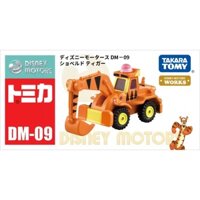 Xe mô hình Tomica Disney Motors Shoveled Tiger DM-09 158073 - Hàng New nguyên seal