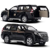 Xe mô hình Toyota Land cruise Prado tỉ lệ 1:32 xe mở cửa có âm thanh và đèn