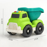 Xe mô hình XE BEN Nhựa lúa mì Có âm thanh