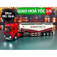 Xe mô hình xe bồn chở nhiên liệu MT bằng kim loại - Đỏ