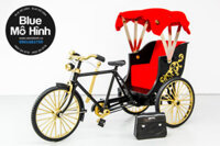 Xe mô hình xe đạp xích lô 1:12