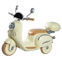 Xe mô tô điện trẻ em VBCare VBC-618D (từ 3 tuổi) - màu kem