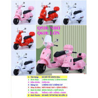 XE MÔ TÔ ĐIỆN VESPA 50CC Q618 LỚN (ĐẶT HÀNG BÁO TRƯỚC 2 TIẾNG)