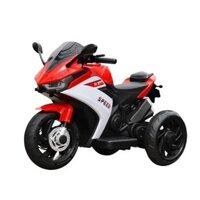Xe Mô tô điện (Xe máy điện) 3 bánh cho trẻ em 618 - Có nhạc đèn, sử dụng chân ga tải trọng 35kg/Xe điện cho bé vespa cổ