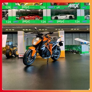 Xe mô tô mô hình KTM 1290 Super Duke R Maisto 1:12