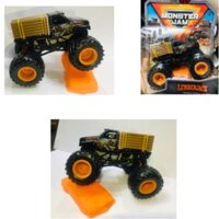 Xe Monster Jam Numberjack + gờ chắn hàng Spin master