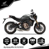 Xe Moto Honda CB650R phiên bản 2021 - Xám Đen Bạc