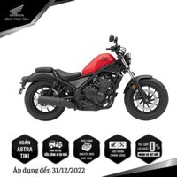 Xe Moto Honda Rebel 500 phiên bản 2022 - Đỏ