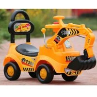 Xe múc chòi chân cho bé