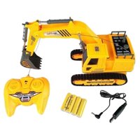 Xe múc đất điều khiển từ xa 5501 bánh xích sử dụng pin sạc