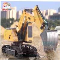 Xe múc điều khiển từ xa 6 kênh, xe điều khiển pin sạc Toy Đồ Chơi
