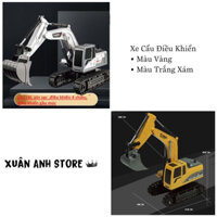 Xe Múc Điều Khiển Từ Xa (Gầu SẮT, Gầu nhựa, Bánh Xich, Pin Sạc, Pin AA nhiều mẫu)